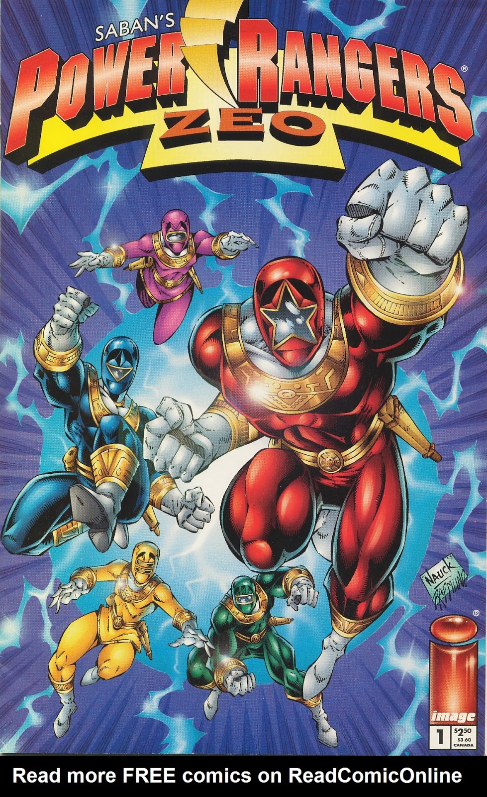 Power Rangers Zeo comic