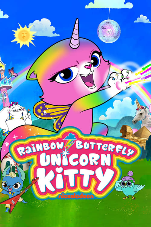Rainbow Butterfly Unicorn Kitty animación