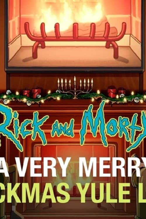 Rick and Morty Yule Log animación