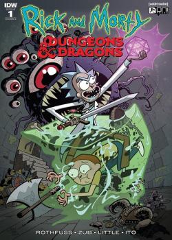Rick and Morty vs. Dungeons & Dragons comic