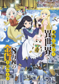 Rougo ni Sonaete Isekai de 8-manmai no Kinka wo Tamemasu animación