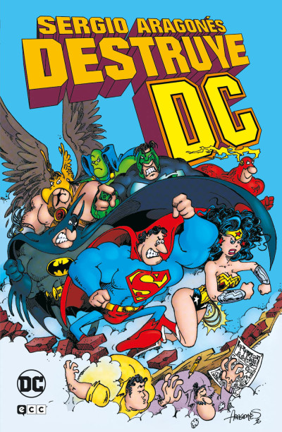 Sergio Aragon&eacute;s Destroys DC comic