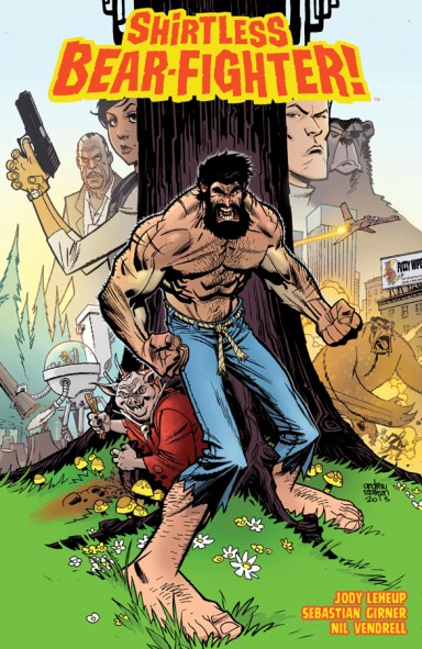 Shirtless Bear-Fighter! comic
