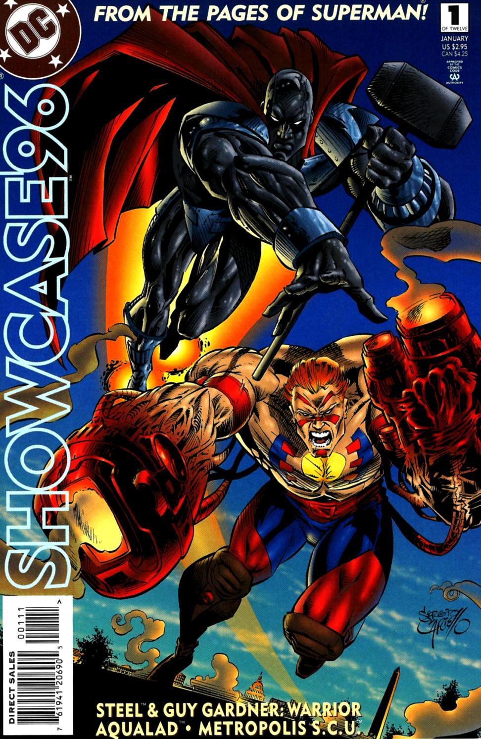 Showcase '96 comic