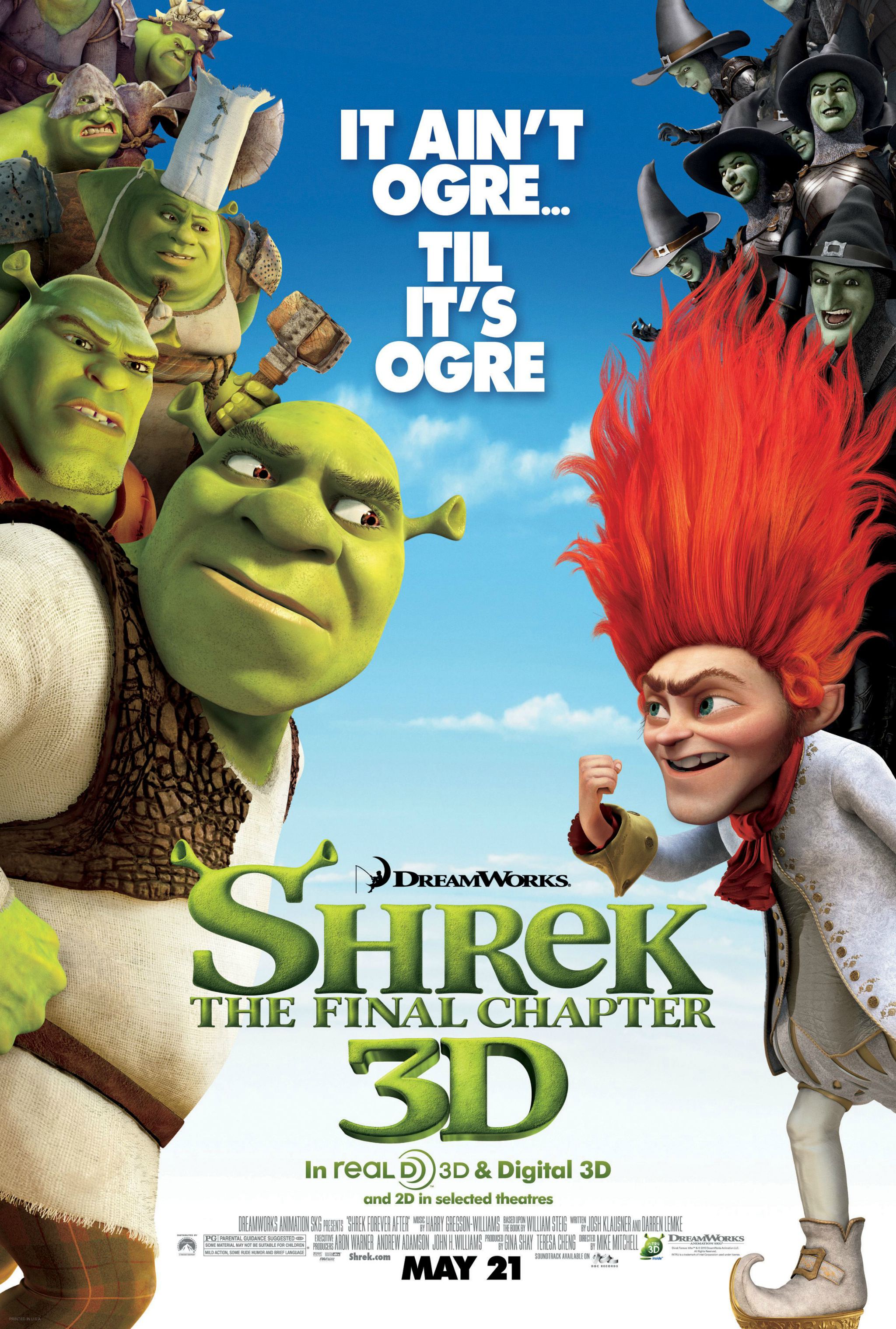 Shrek Forever After comic