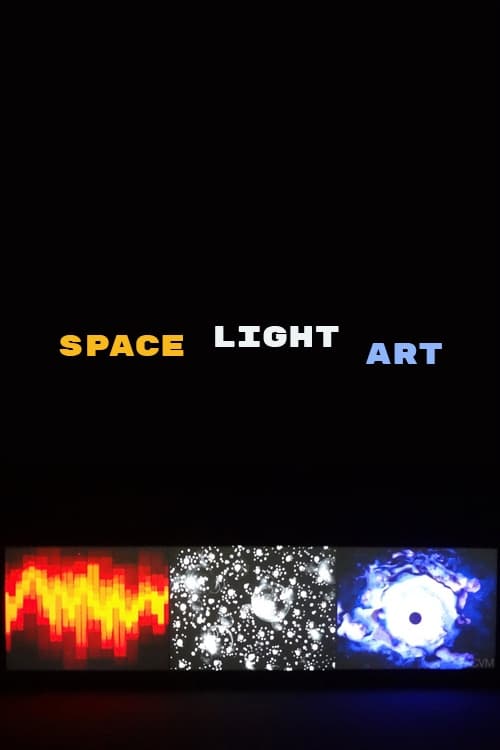Space Light Art animación