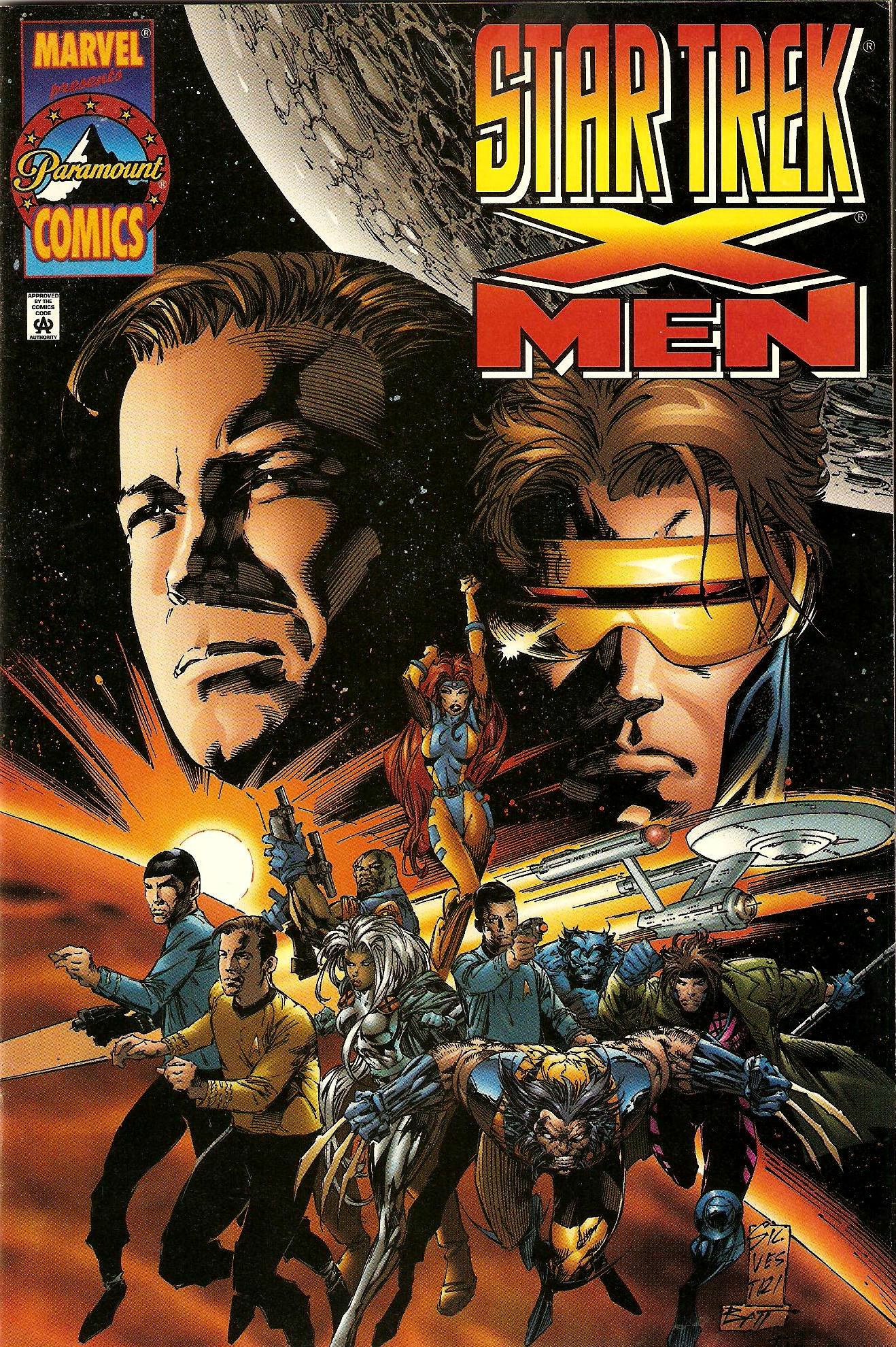 Star Trek/X-Men comic