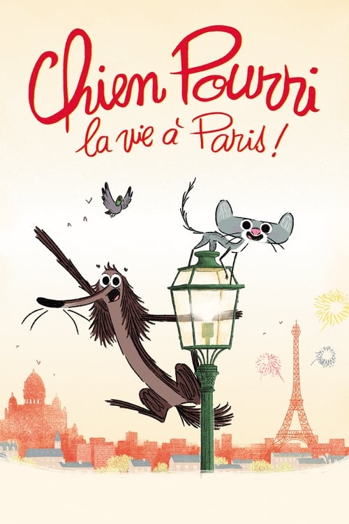 Stinky Dog, Happy Life in Paris! animación