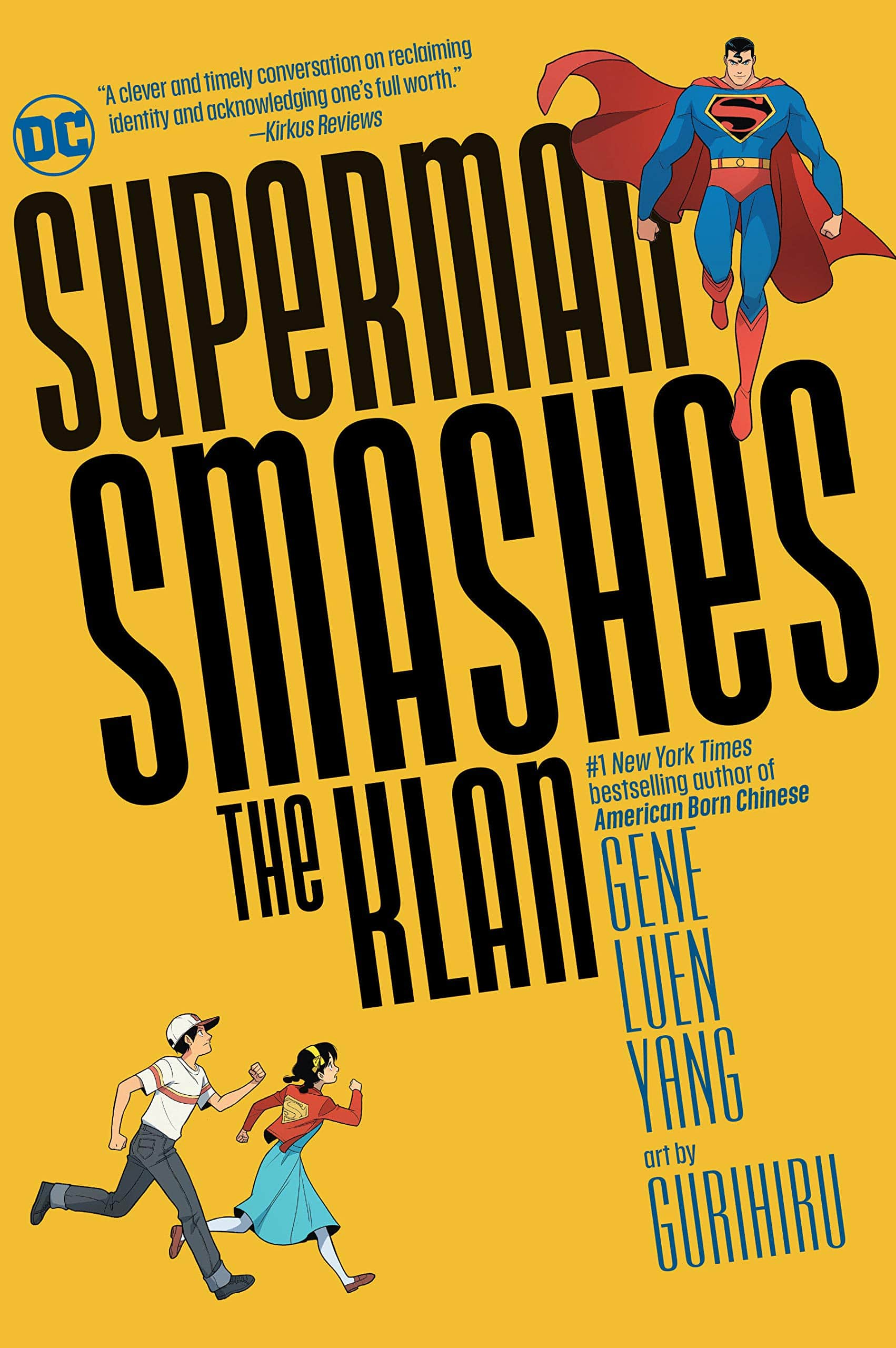 Superman Smashes The Klan comic