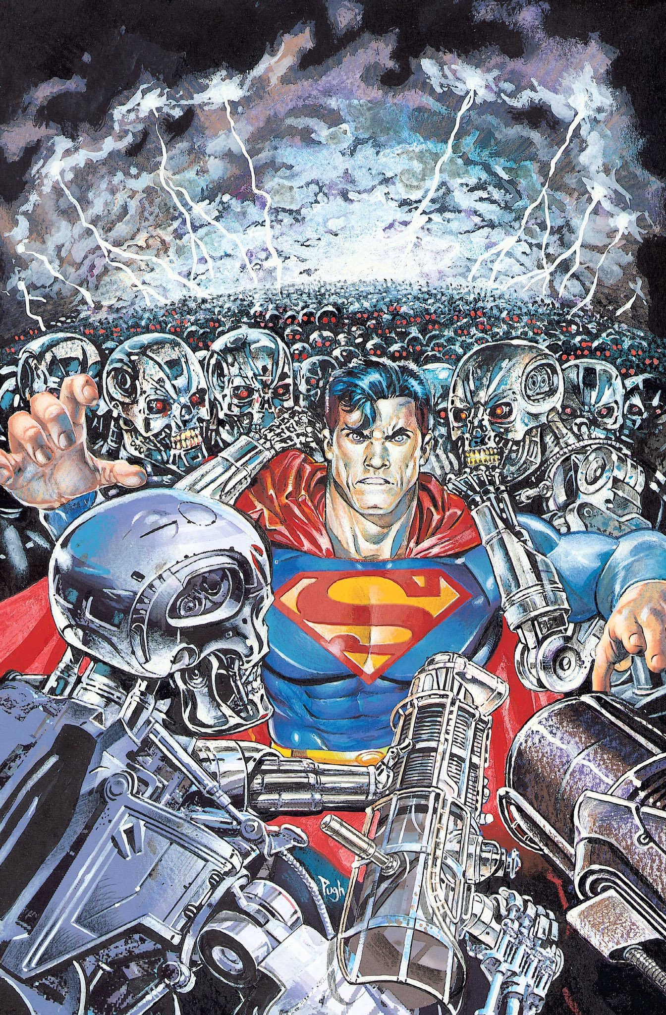 Superman vs. The Terminator: Death to the Future comic