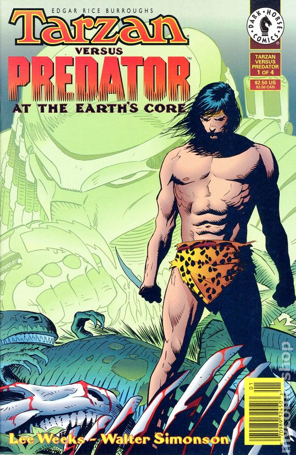 Tarzan vs. Predator: At the Earth's Core comic