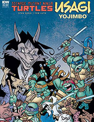 Teenage Mutant Ninja Turtles/Usagi Yojimbo comic