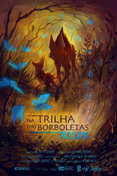 The Blue Butterflies Path animación
