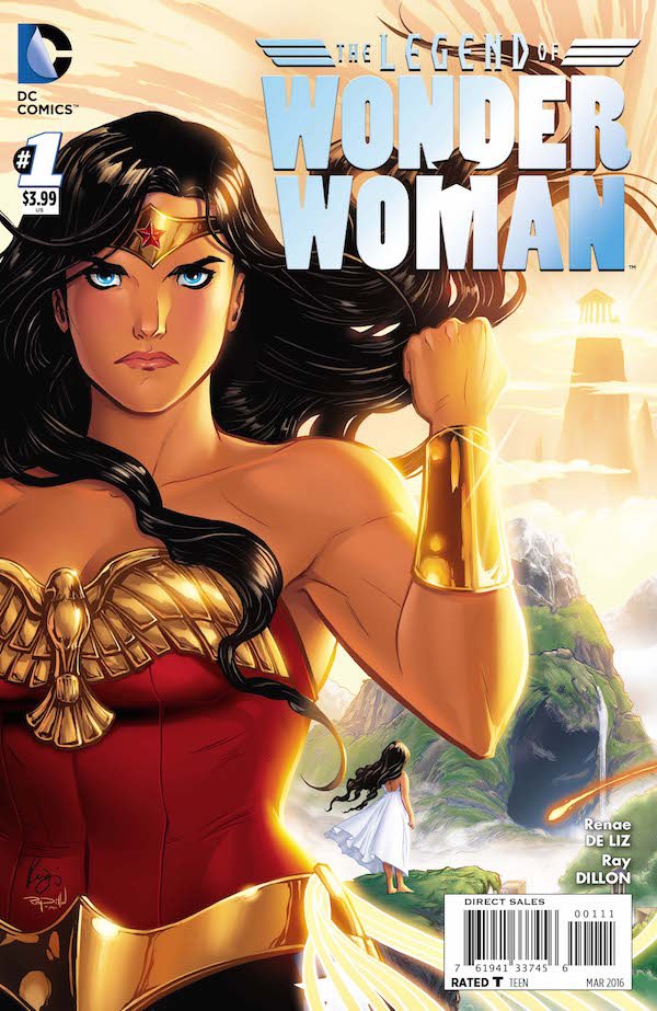 The Legend of Wonder Woman comic