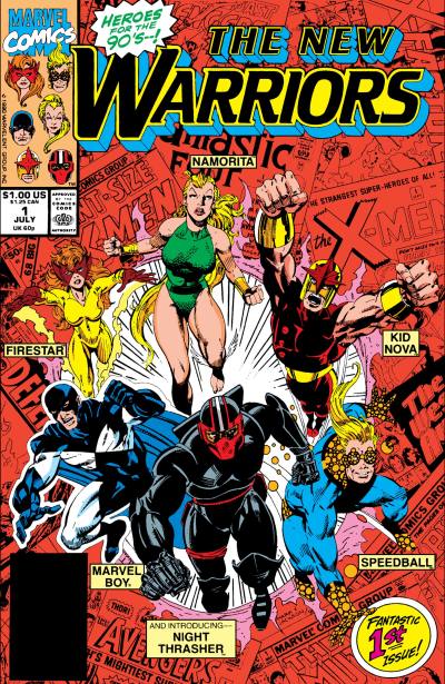 The New Warriors comic