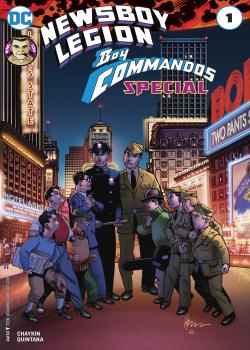The Newsboy Legion and the Boy Commandos Special comic
