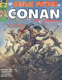 The Savage Sword Of Conan comic