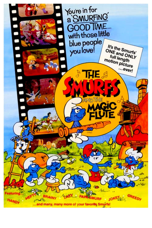 The Smurfs and the Magic Flute animación