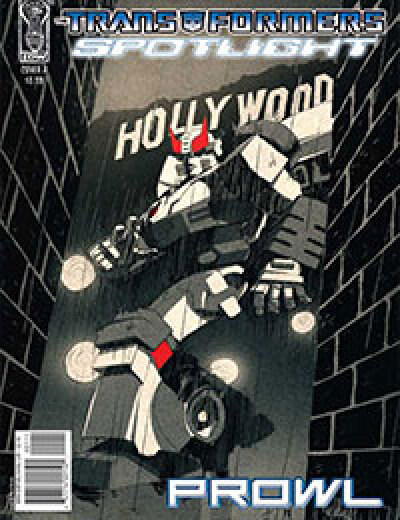 The Transformers Spotlight: Prowl comic