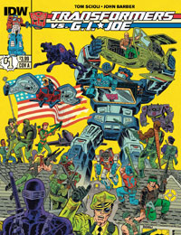 The Transformers vs. G.I. Joe comic