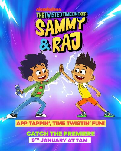The Twisted Timeline of Sammy &amp; Raj animación