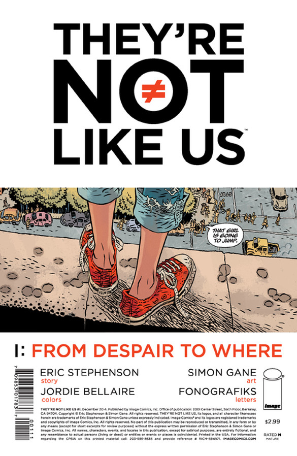 They're Not Like Us comic