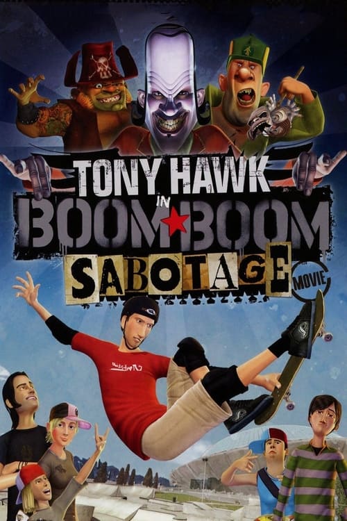 Tony Hawk in Boom Boom Sabotage animación
