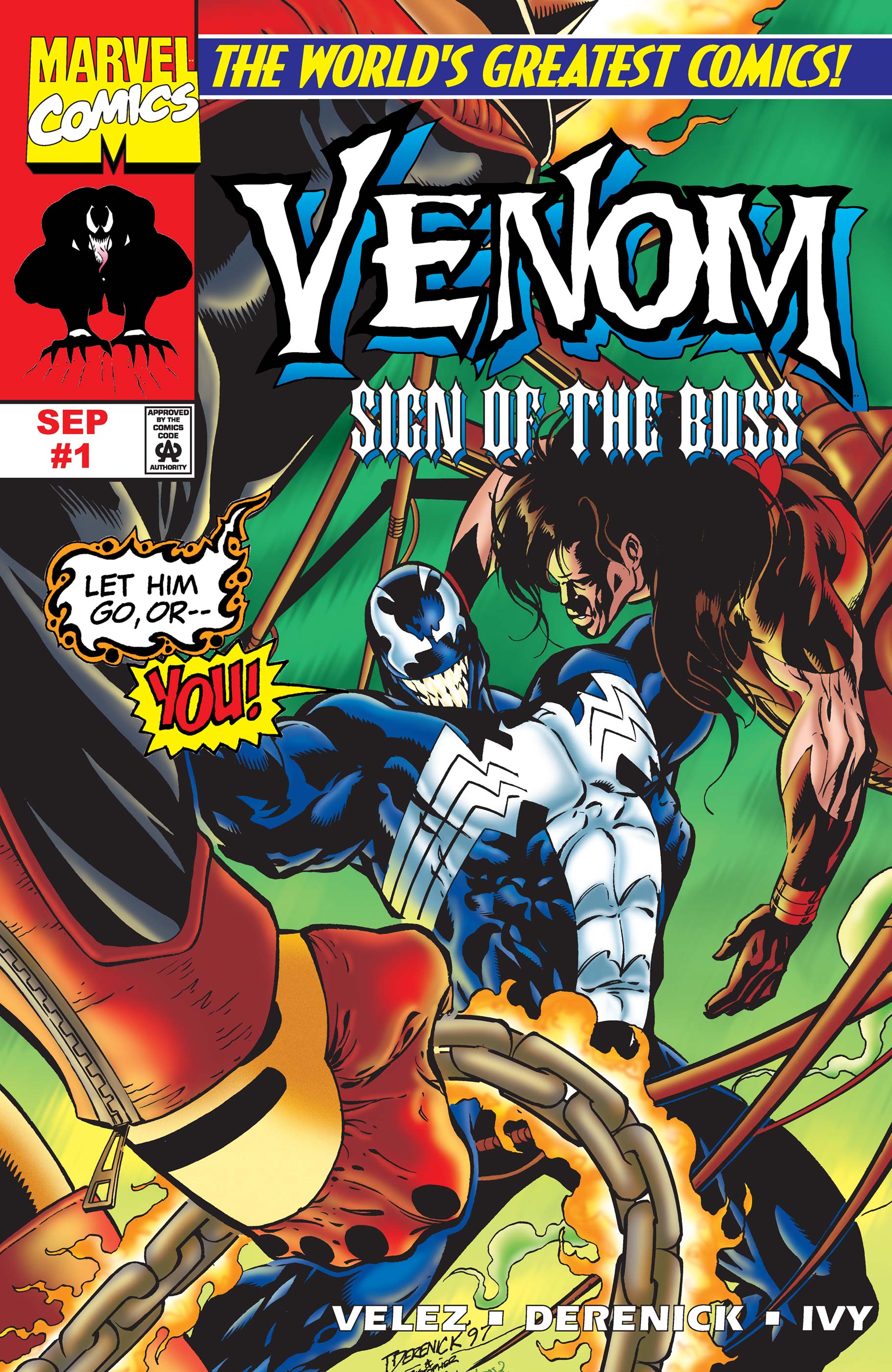 Venom: Sign of the Boss comic