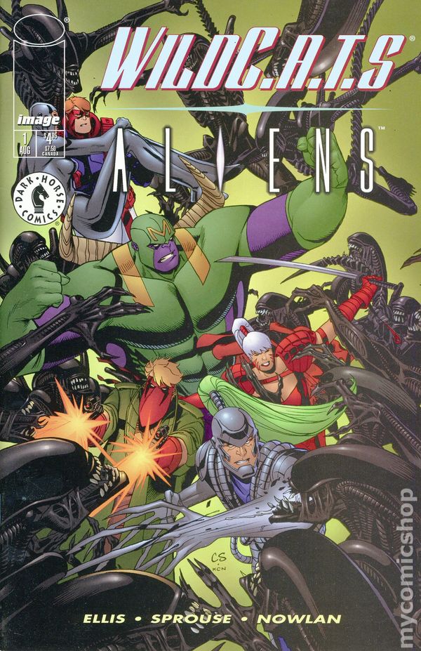 WildC.A.T.s/Aliens comic