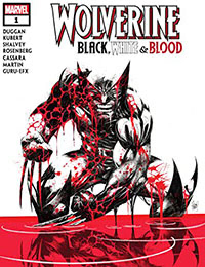 Wolverine: Black, White &amp; Blood comic